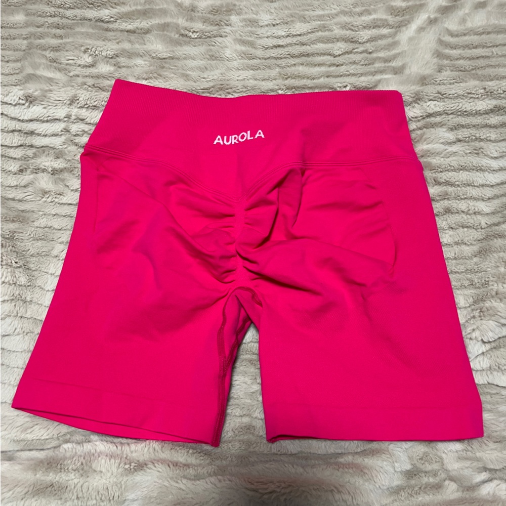 Aurola Pink and Purple shorts. Size small. each $30. take both for $60.